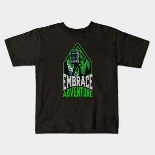 Embrace Adventure - Outdoors Kids T-Shirt